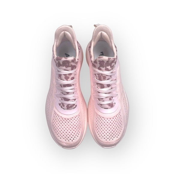 new APL 𖤐TechLoom Tracer Knit Running Shoes Sneakers 𖤐 Pink Leopard 𖤐 8.5M 𖤐 - Picture 9 of 16